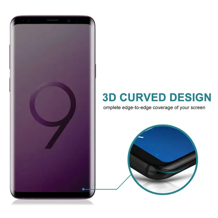 UV Full Cover Anti-spy Tempered Glass Film for Galaxy S9 For Galaxy S9 (1 PC) - For Galaxy S9 (1 PC)