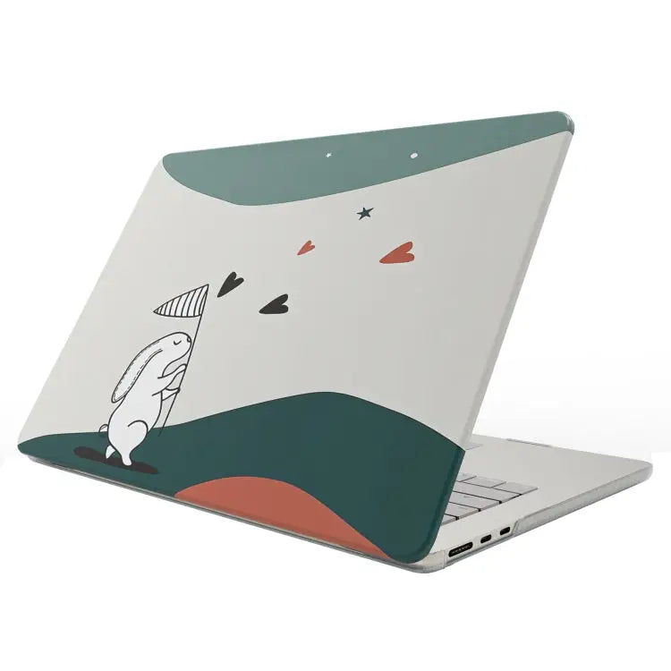 UV Printed Pattern Laptop Frosted Protective Case For MacBook Air 11.6 A1370 / A1465 - For MacBook Air 11.6 A1370