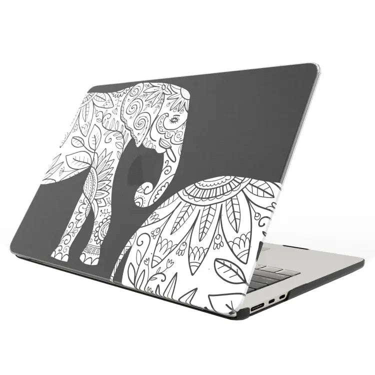 UV Printed Pattern Laptop Frosted Protective Case For MacBook Pro 13.3 A1278 - For MacBook Pro 13.3 A1278 / DDC-864
