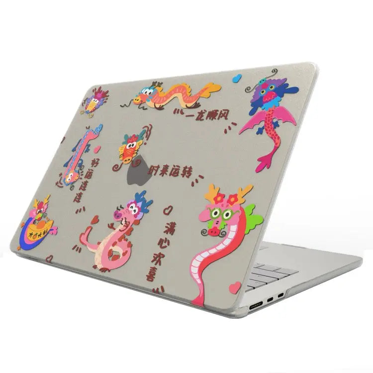 UV Printed Pattern Laptop Frosted Protective Case For MacBook Pro 13.3 A1278 - For MacBook Pro 13.3 A1278 / DDC-1683