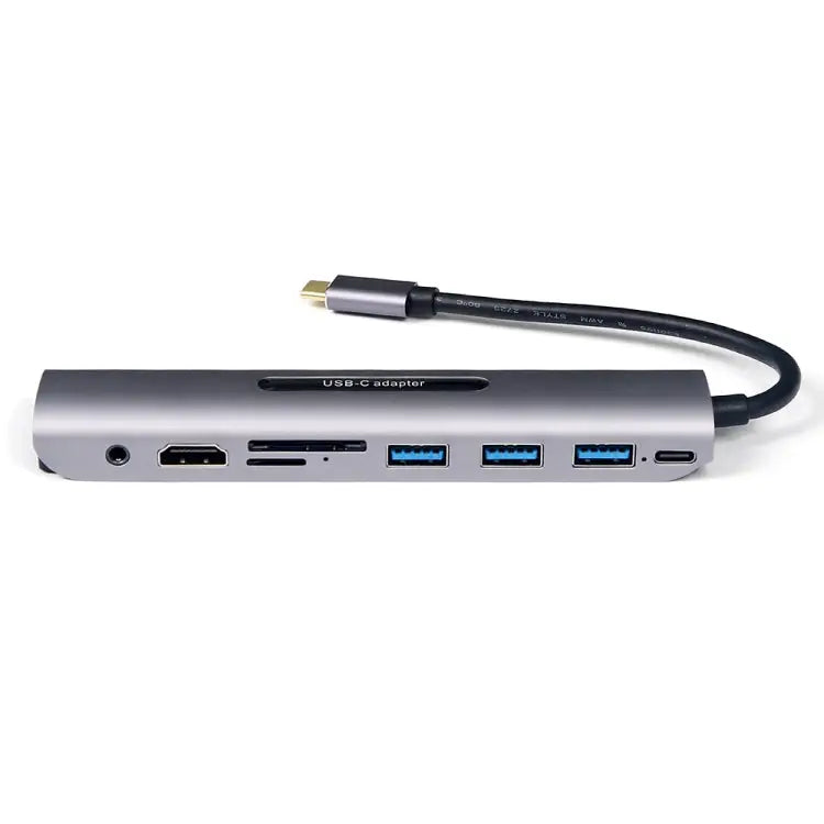 V161B 9-in-1 Type-C to HD / VGA / USB3.0 / SD / 3.5mm Audio / TF Card Reader HUB V161B - V161B