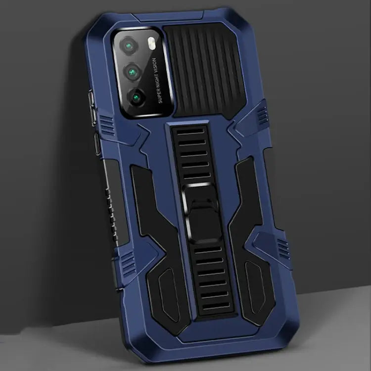 Vanguard Warrior All Inclusive Double-color Shockproof TPU + PC Protective Case with Holder For LG K31 For LG K41S