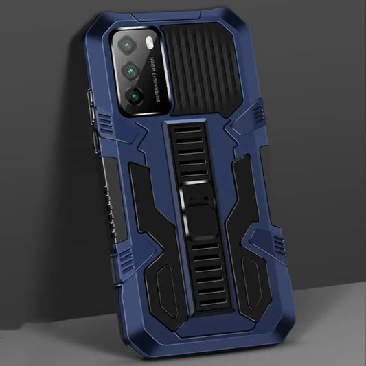 Vanguard Warrior All Inclusive Double-color Shockproof TPU + PC Protective Case with Holder For LG K31 For LG K41S