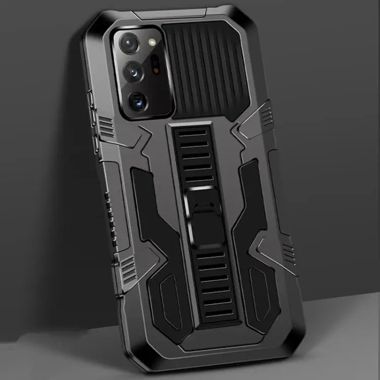 Vanguard Warrior All Inclusive Double-color Shockproof TPU + PC Protective Case with Holder For LG K31 For LG K41S