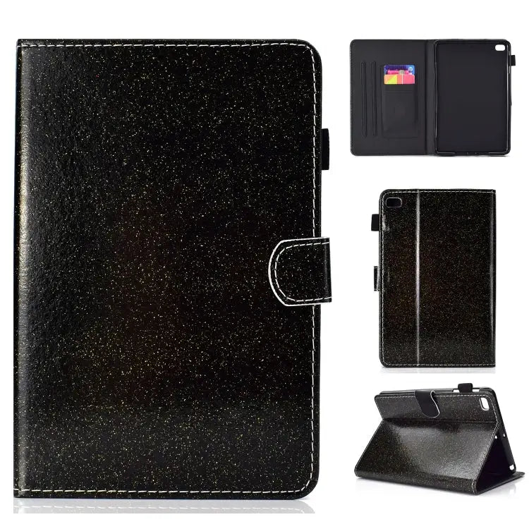 Varnish Glitter Powder Horizontal Flip Leather Case with Holder & Card Slot For iPad Mini 1/2/3/4/5 For iPad Pro 9.7