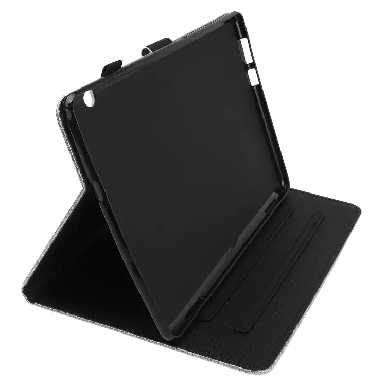 Varnish Glitter Powder Horizontal Flip Leather Case with Holder & Card Slot For Huawei MediaPad T5 For iPad 10.2 / 10.5
