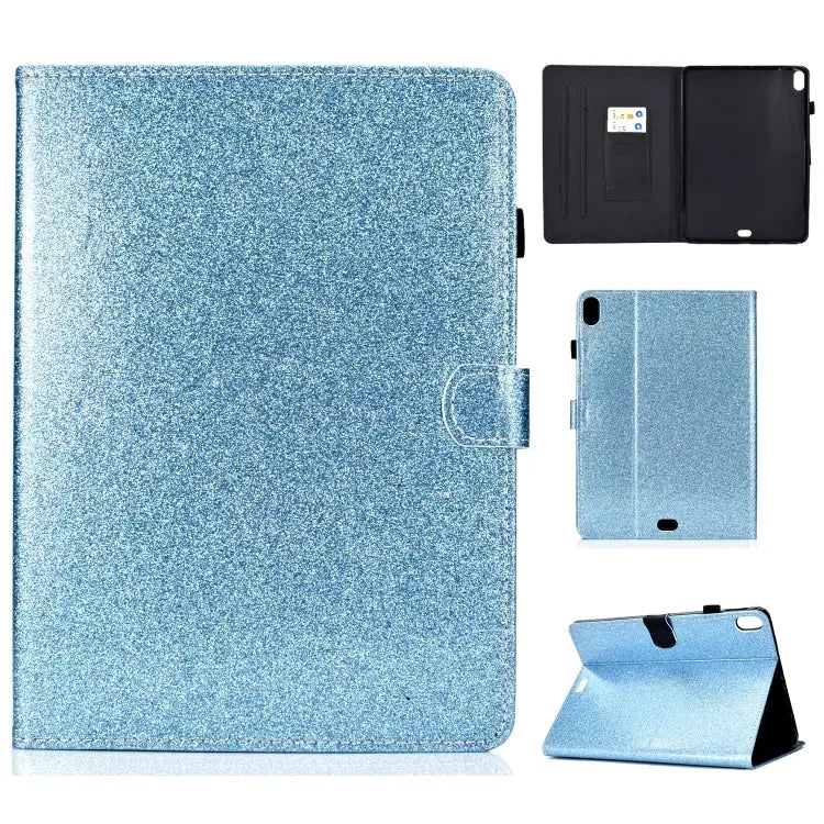 Varnish Glitter Powder Horizontal Flip Leather Case with Holder & Card Slot For iPad Mini 1/2/3/4/5 For iPad Pro 9.7