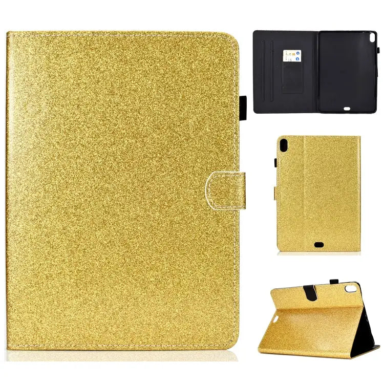 Varnish Glitter Powder Horizontal Flip Leather Case with Holder & Card Slot For iPad Mini 1/2/3/4/5 For iPad Pro 9.7