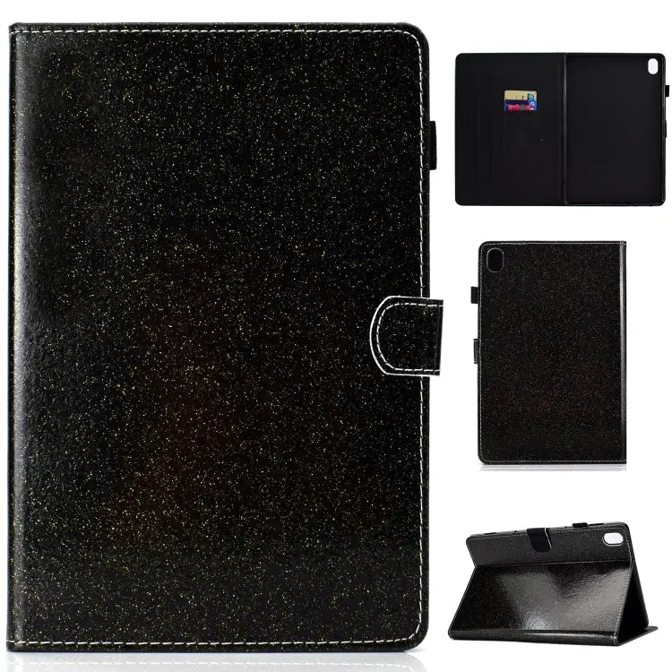 Varnish Glitter Powder Horizontal Flip Leather Case with Holder & Card Slot For Huawei MediaPad M6 8.4 For Huawei