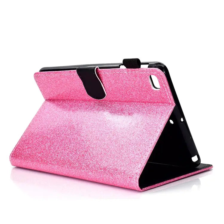 Varnish Glitter Powder Horizontal Flip Leather Case with Holder & Card Slot For iPad Mini 1/2/3/4/5 For iPad Pro 9.7