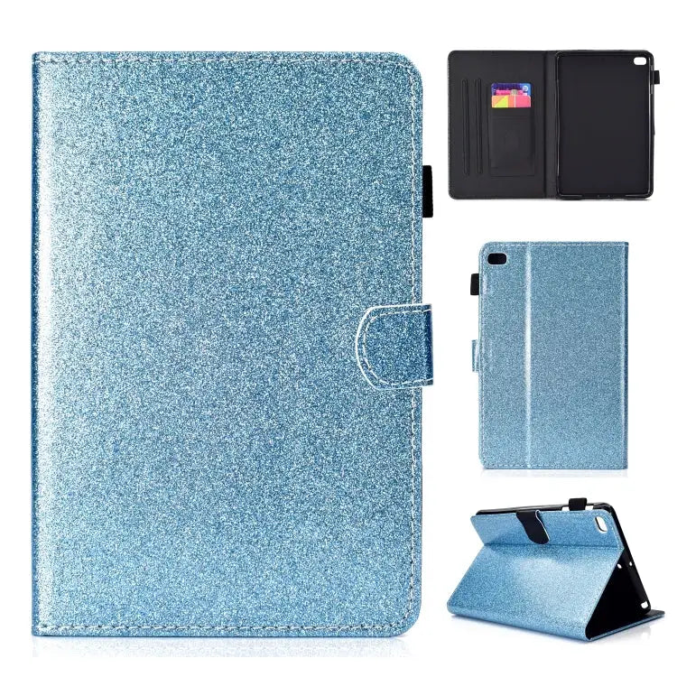 Varnish Glitter Powder Horizontal Flip Leather Case with Holder & Card Slot For iPad Mini 1/2/3/4/5 For iPad Pro 9.7