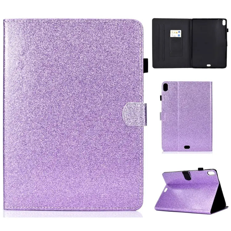 Varnish Glitter Powder Horizontal Flip Leather Case with Holder & Card Slot For iPad Mini 1/2/3/4/5 For iPad Pro 9.7