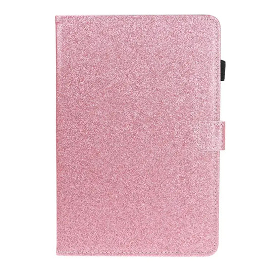 Varnish Glitter Powder Horizontal Flip Leather Case with Holder & Card Slot For Huawei MediaPad T5 For iPad 10.2 / 10.5