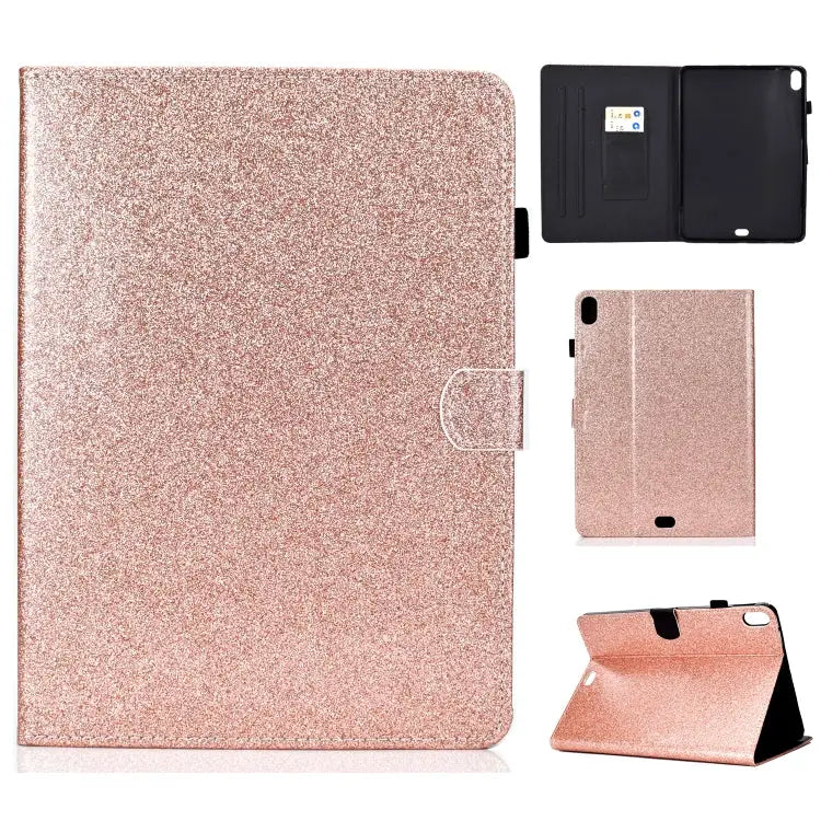 Varnish Glitter Powder Horizontal Flip Leather Case with Holder & Card Slot For iPad Mini 1/2/3/4/5 For iPad Pro 9.7