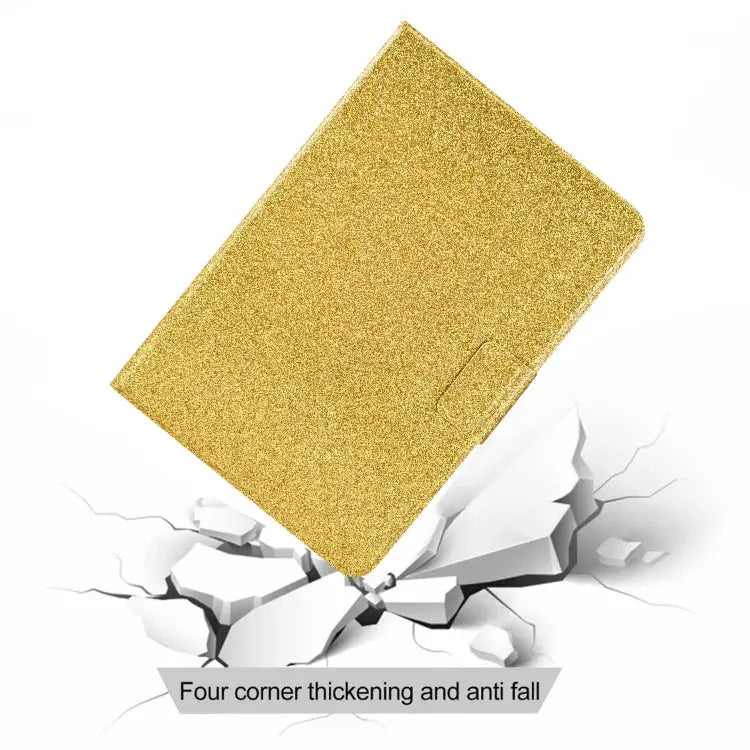 Varnish Glitter Powder Smart Leather Tablet Case For iPad 10th Gen 10.9 2022 - Apple Accessories