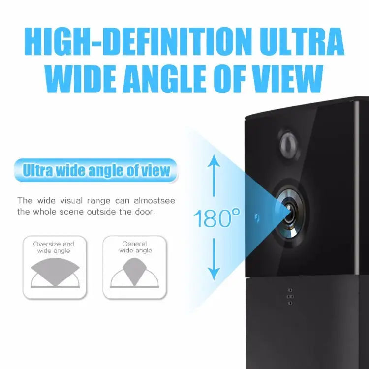 VESAFE HD 720P Security Camera Smart WiFi Video Doorbell Intercom Support TF Card & Infrared Night Vision & Motion