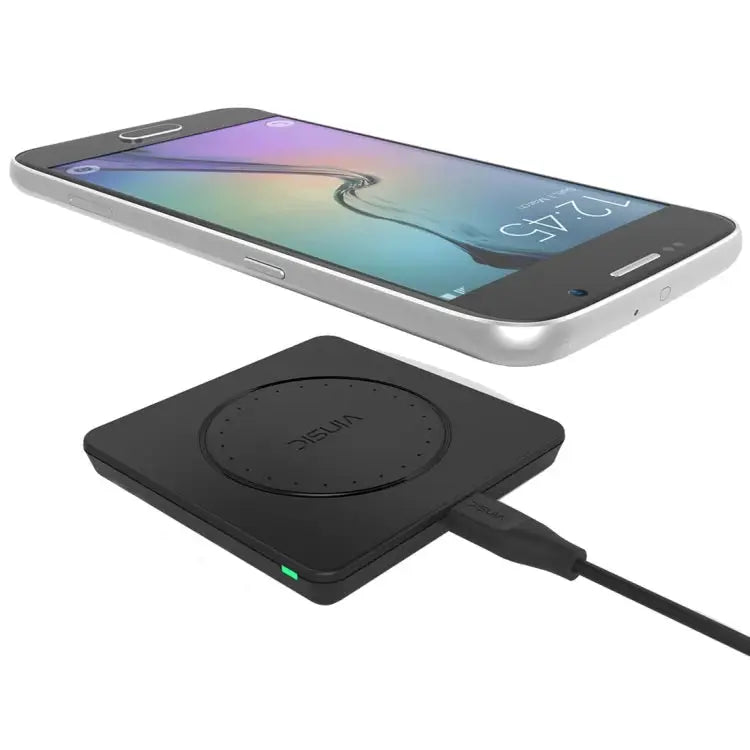 Vinsic 5V 1A Output Qi Standard Portable Wireless Charger Pad - Vinsic