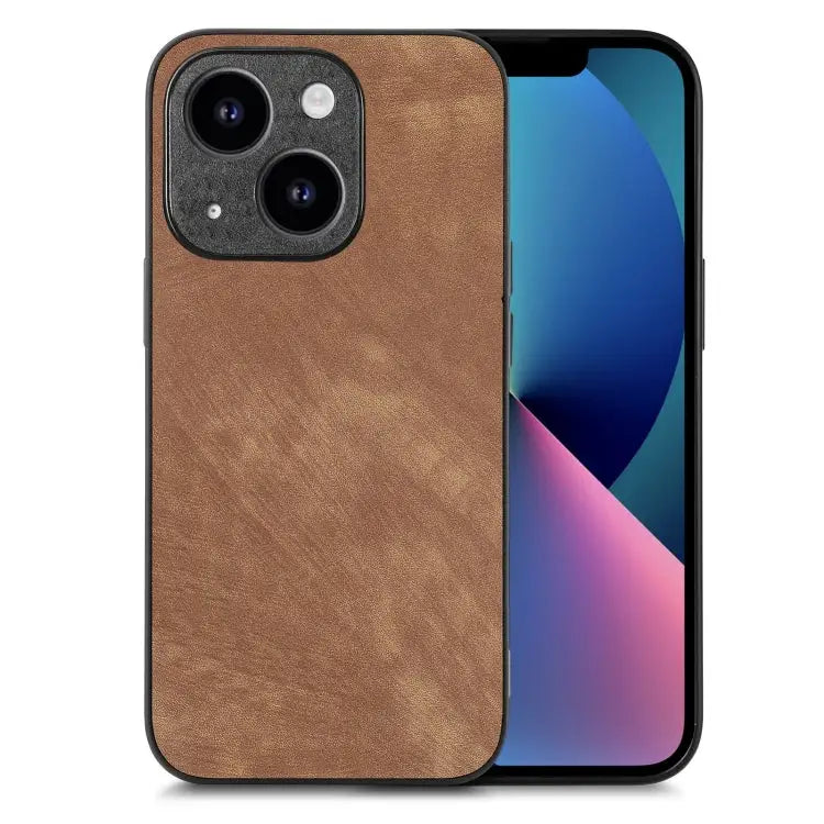 Vintage Leather PC Back Cover Phone Case For iPhone 12 mini For iPhone 11 Pro Max For iPhone 11 For iPhone 11 Pro