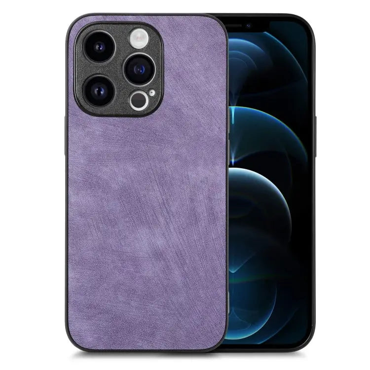 Vintage Leather PC Back Cover Phone Case For iPhone 12 mini For iPhone 11 Pro Max For iPhone 11 For iPhone 11 Pro