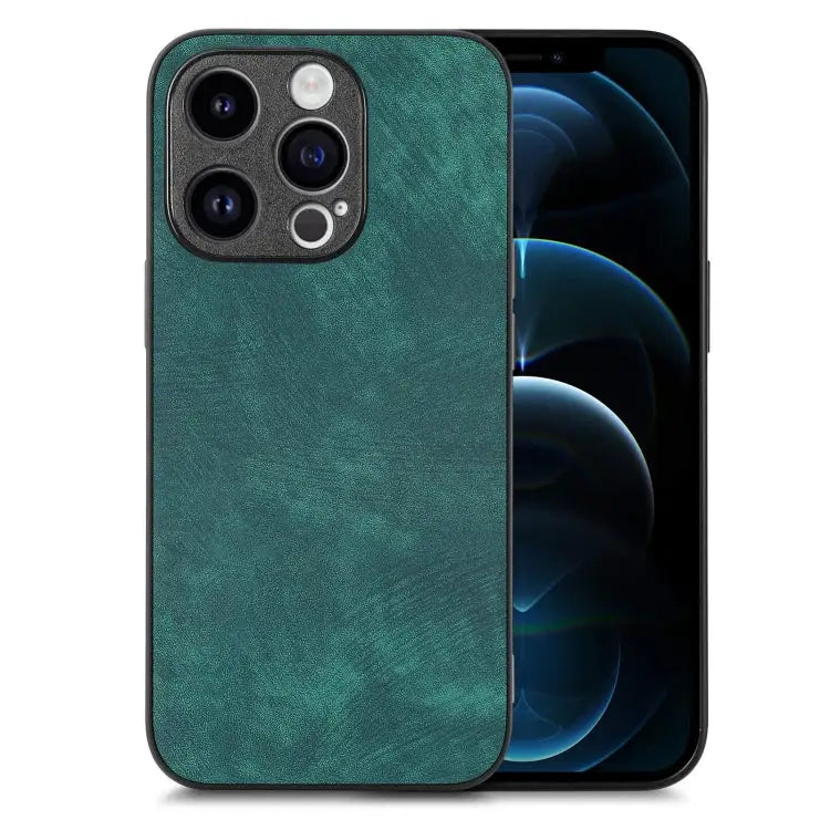 Vintage Leather PC Back Cover Phone Case For iPhone 12 mini For iPhone 11 Pro Max For iPhone 11 For iPhone 11 Pro