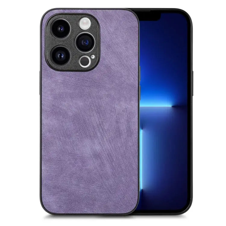 Vintage Leather PC Back Cover Phone Case For iPhone 13 mini For iPhone 12 For iPhone 12 Pro Max For iPhone 12 Pro