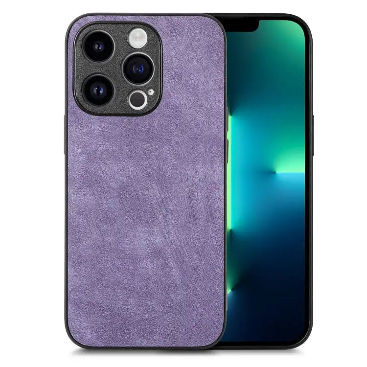 Vintage Leather PC Back Cover Phone Case For iPhone 13 mini For iPhone 12 For iPhone 12 Pro Max For iPhone 12 Pro
