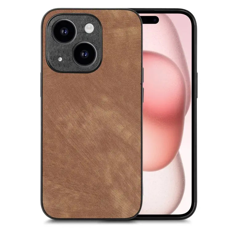 Vintage Leather PC Back Cover Phone Case For iPhone 14 Pro Max For iPhone 13 Pro Max For iPhone 13 Pro For iPhone 13