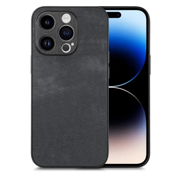 Vintage Leather PC Back Cover Phone Case For iPhone 14 Pro Max For iPhone 13 Pro Max For iPhone 13 Pro For iPhone 13