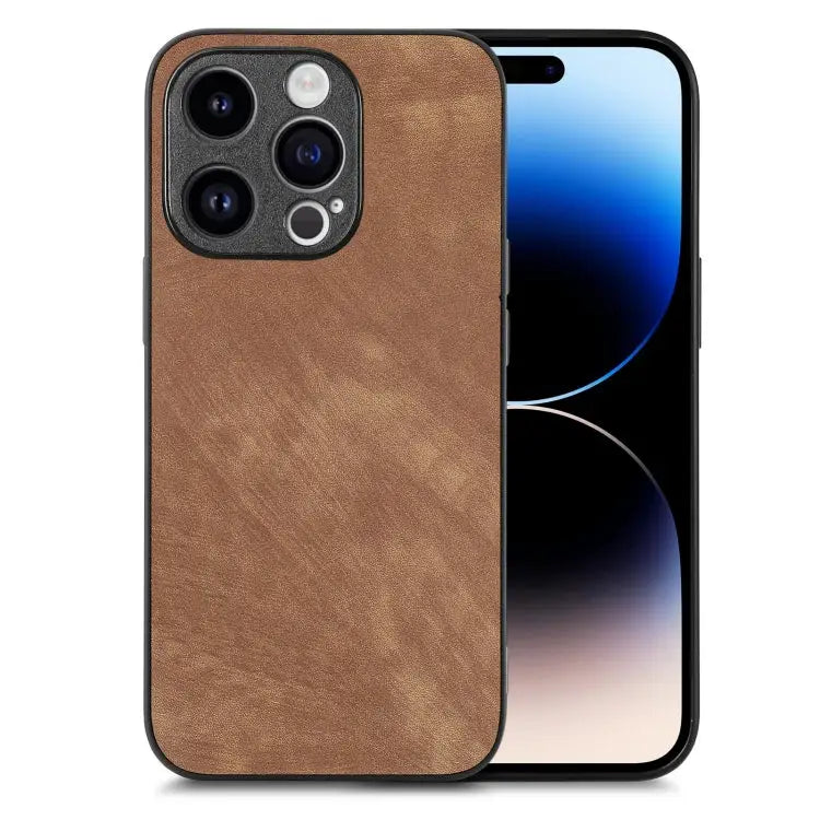 Vintage Leather PC Back Cover Phone Case For iPhone 14 Pro Max For iPhone 13 Pro Max For iPhone 13 Pro For iPhone 13