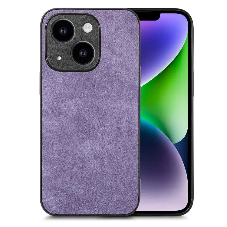 Vintage Leather PC Back Cover Phone Case For iPhone 14 Pro Max For iPhone 13 Pro Max For iPhone 13 Pro For iPhone 13