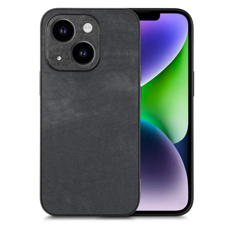 Vintage Leather PC Back Cover Phone Case For iPhone 14 Pro Max For iPhone 13 Pro Max For iPhone 13 Pro For iPhone 13