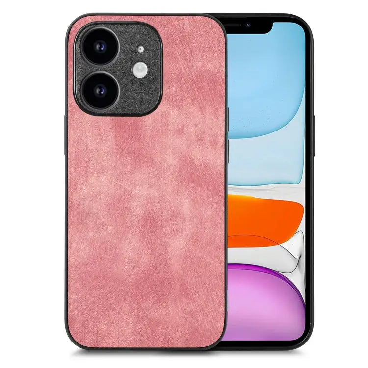 Vintage Leather PC Back Cover Phone Case For iPhone XR For iPhone XS Max For iPhone 7 / 8 / SE 2022 / SE 2020
