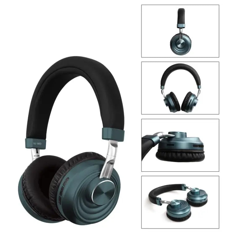 VJ083 Folding Wireless Headset Bluetooth Competitive Game Music Sports Plug Cartoon Wireless Headset - Apple Accessories