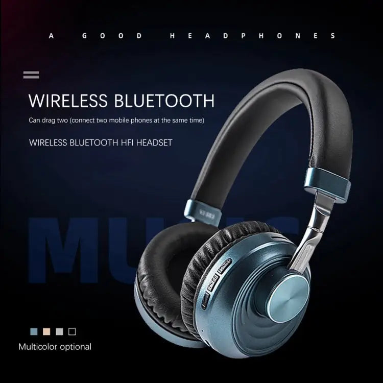 VJ083 Folding Wireless Headset Bluetooth Competitive Game Music Sports Plug Cartoon Wireless Headset - Apple Accessories