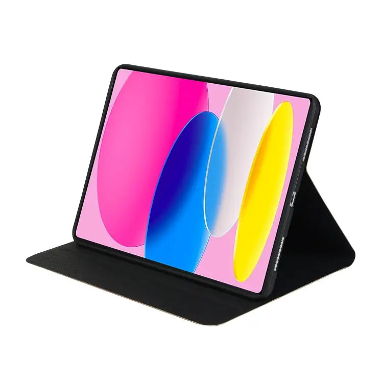 Voltage Elastic Leather TPU Protective Case with Holder For iPad 10th Gen 10.9 2022 - Apple Accessories
