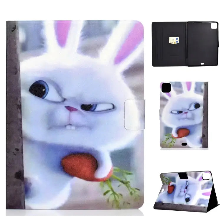 Voltage TPU Left and Right Open Flat Leather Case with Sleep Function & Card Buckle Anti-skid Strip For iPad Pro 11