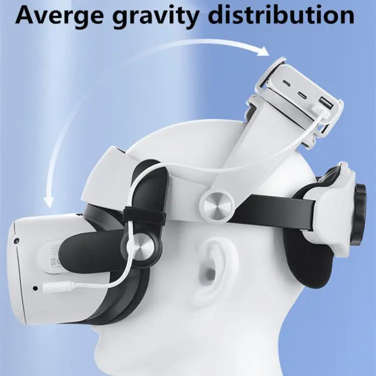 VQ2 Elite Head Strap With Battery Holder For Meta Quest 2 - VQ2 Head Strap