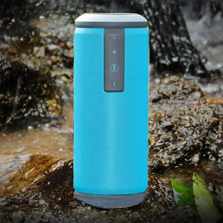 W-KING X6 Portable Waterproof Bluetooth 4.0 Stereo Speaker - Blue