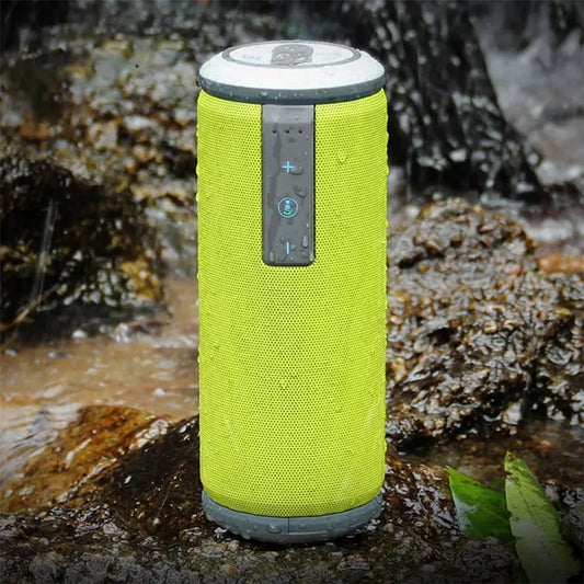 W-KING X6 Portable Waterproof Bluetooth 4.0 Stereo Speaker - Green
