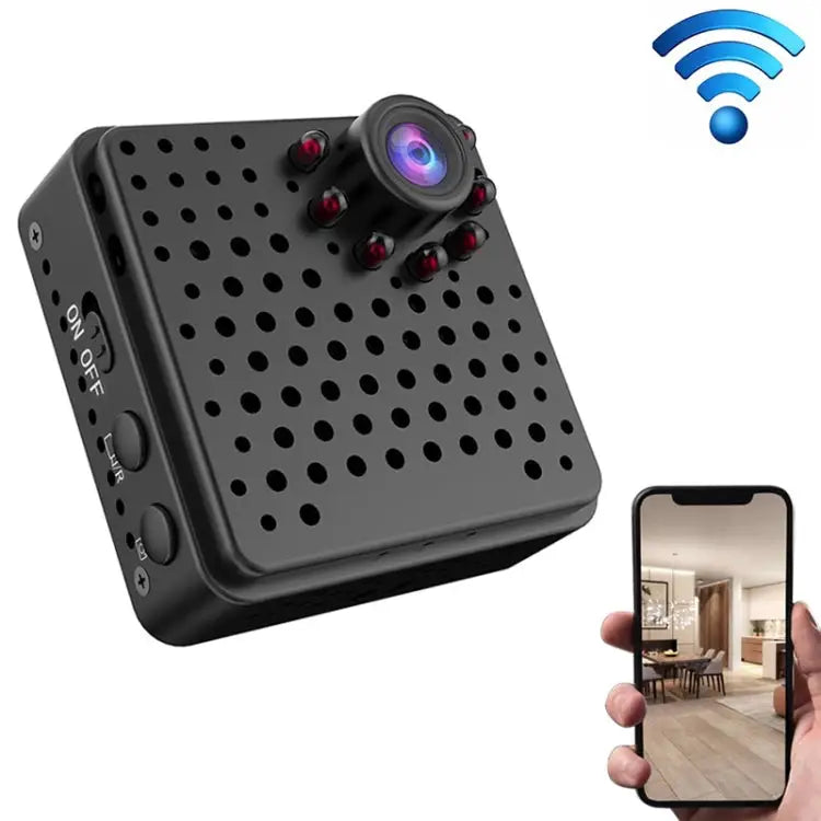 W18 1080P HD WiFi Smart Mini Security Camera Support 155 Degrees Wide Angle & Motion Detection & Infrared Night Vision
