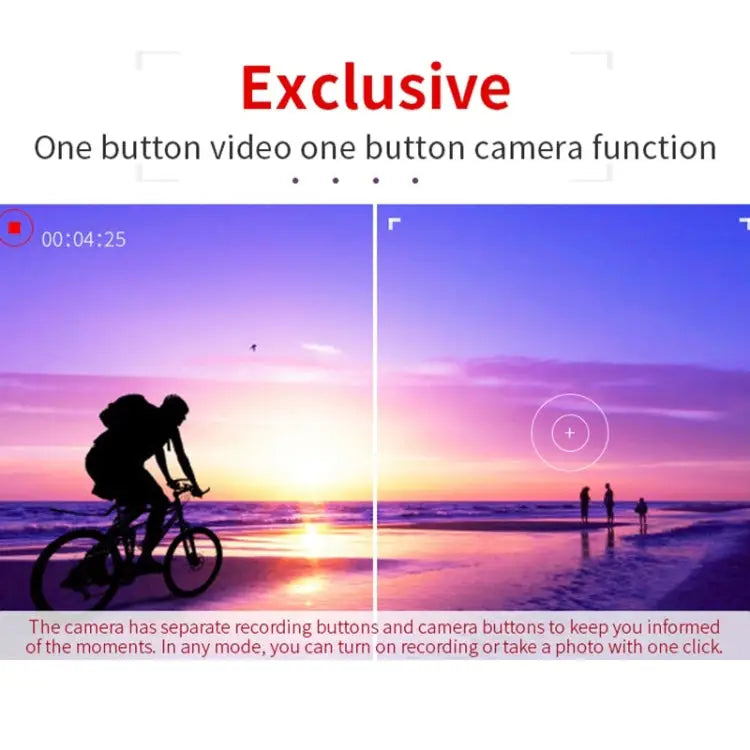 W18 1080P HD WiFi Smart Mini Security Camera Support 155 Degrees Wide Angle & Motion Detection & Infrared Night Vision