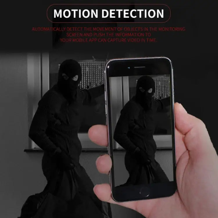 W18 1080P HD WiFi Smart Mini Security Camera Support 155 Degrees Wide Angle & Motion Detection & Infrared Night Vision