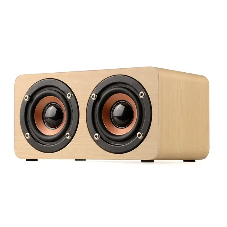 W5 High-end Wooden Wireless Bluetooth Speaker W5+ - Apple Accessories