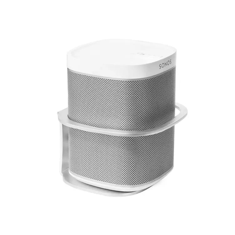 Wall Mount Bracket Universal Metal Speaker Wall Mount Stand Holder For SONOS One SL/PLAY:1 - Silver - Apple Accessories
