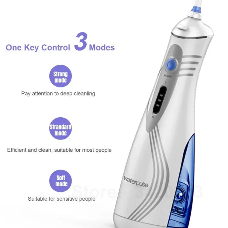 Waterpulse V400Plus Rechargeable USB Dental Cordless Oral Irrigator V400Plus Plug: UK - V400Plus, Plug: UK