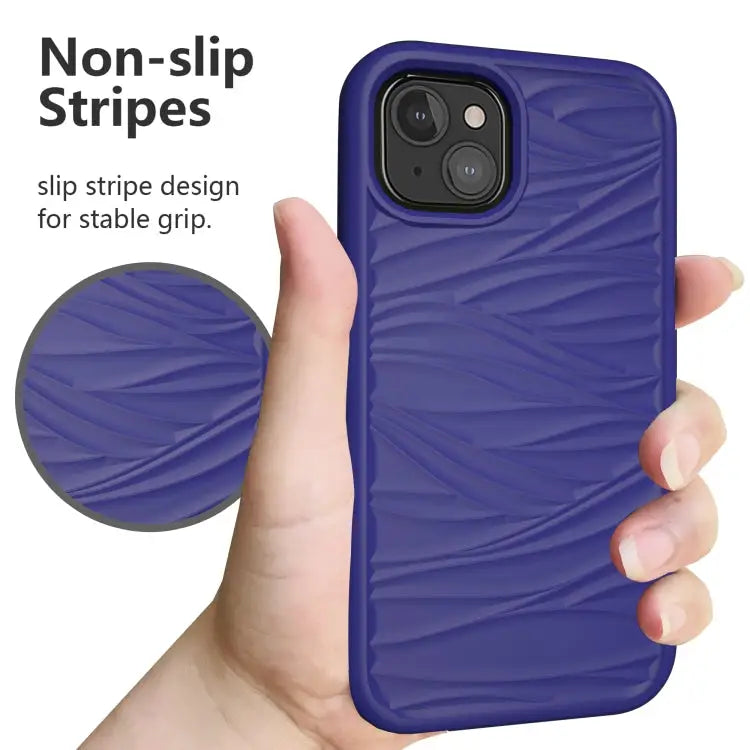 Wave Pattern 3 in 1 Silicone + PC Shockproof Protective Case For iPhone 13 mini For iPhone 13 For iPhone 13 Pro - Apple