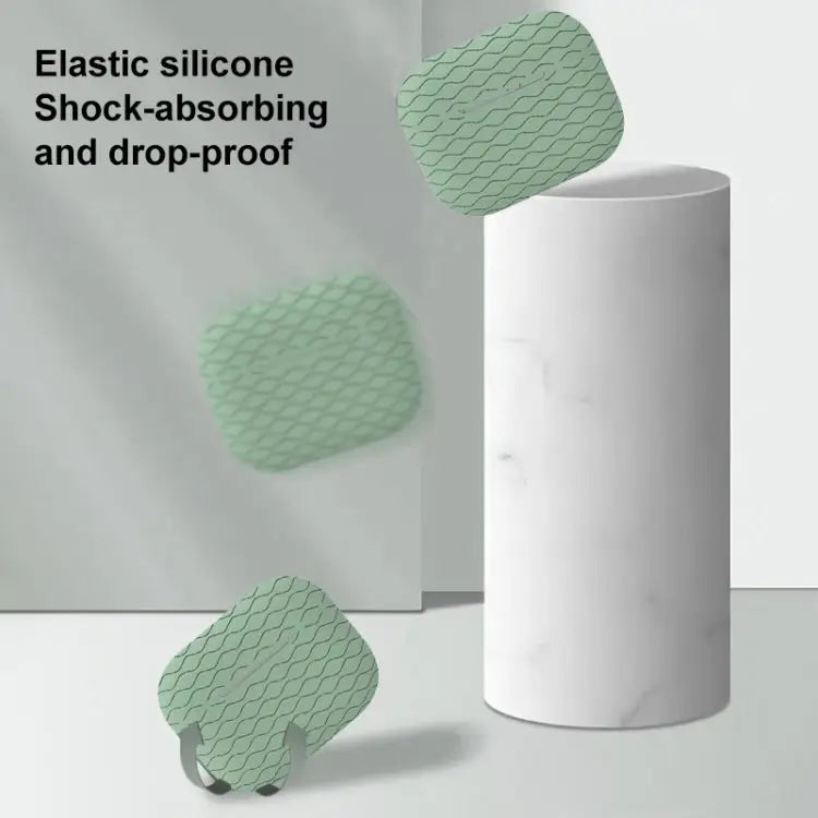 Wave Pattern Silicone Earphone Case For AirPods Pro 2 - For AirPods Pro 2 / Dark Green - Apple Accessories