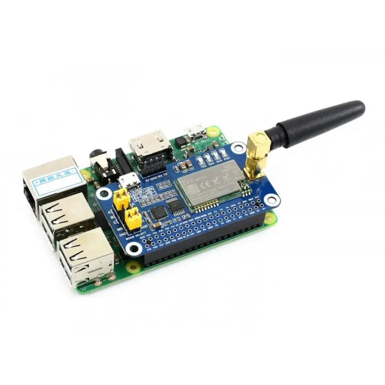 Waveshare LoRa HAT 433MHz Frequency Band for Raspberry Pi Applicable for Europe / Asia / Africa 433MHz - 433MHz