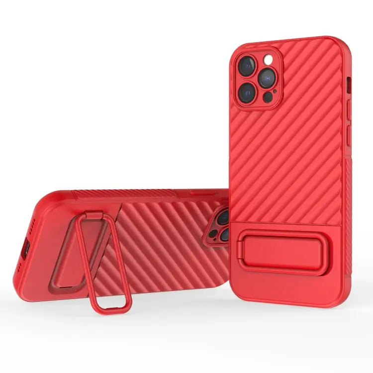 Wavy Texture TPU Phone Case with Lens Film For iPhone 12 Pro Max For iPhone 12 Pro For iPhone 11 Pro For iPhone XS Max