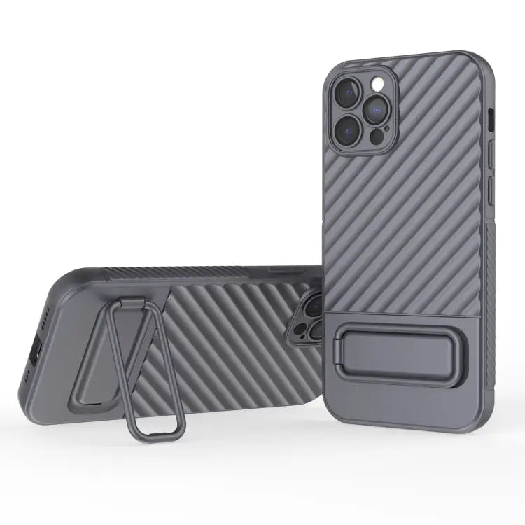 Wavy Texture TPU Phone Case with Lens Film For iPhone 12 Pro Max For iPhone 12 Pro For iPhone 11 Pro For iPhone XS Max